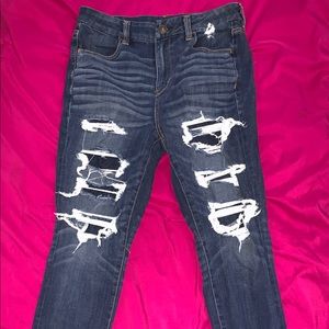 American Eagle Curvy Jegging 10 extra short.